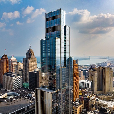 Hudson's Site Redevelopment Tower by Bedrock