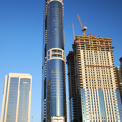 Blue Tower by Nareg Karamanoukian