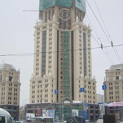 Paveletskaya Tower by Vehbi Inan