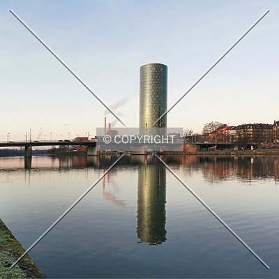 Westhafen Tower by Nephilim