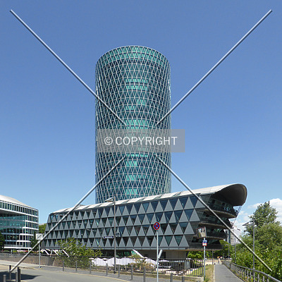 Westhafen Tower by Nephilim