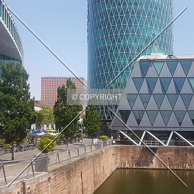 Westhafen Tower by Nephilim
