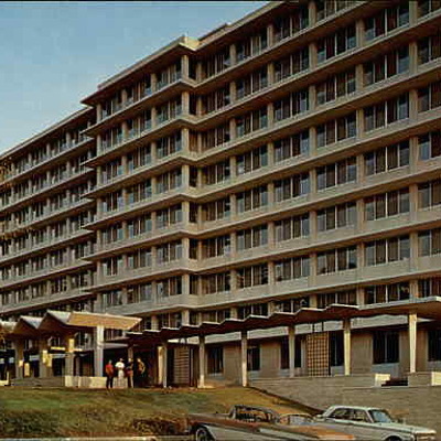 Humphries Hall by Bob Wyer Photo Cards