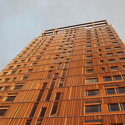 Mjøstårnet by Kjetil Balog