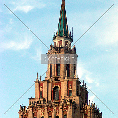 Leningradskaya Hotel by Alexander Ulyanov