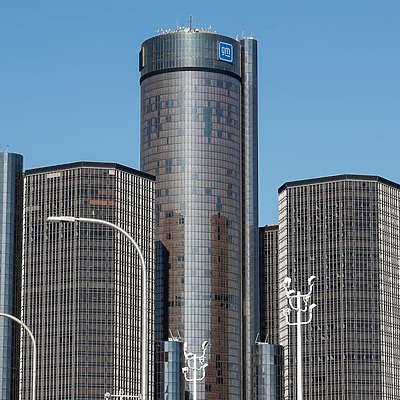 Detroit Marriott at the Renaissance Center by Junfu Han, Detroit Free Press