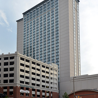 Baltimore Marriott Waterfront Hotel by John W. Cahill