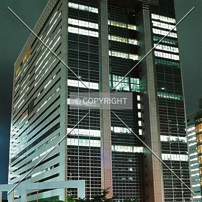 NTT Makuhari Building by Andrew Stewart