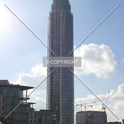 St George Wharf Tower by Florian Barbier
