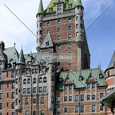 Le Château Frontenac by Chris Patriarca