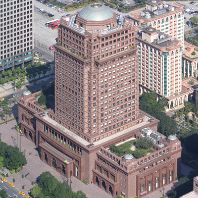 Cathay Financial Center by Michiel van Dijk