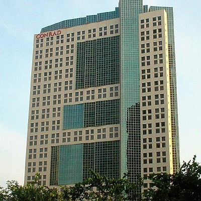 Conrad International Hotel Singapore by Edmund Teo
