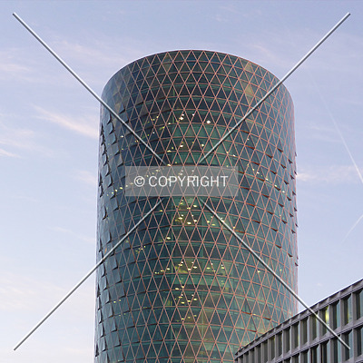 Westhafen Tower by Nephilim