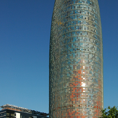 Torre Agbar by David Guija