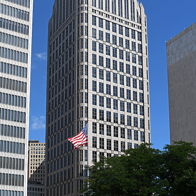 Ally Detroit Center by John W. Cahill