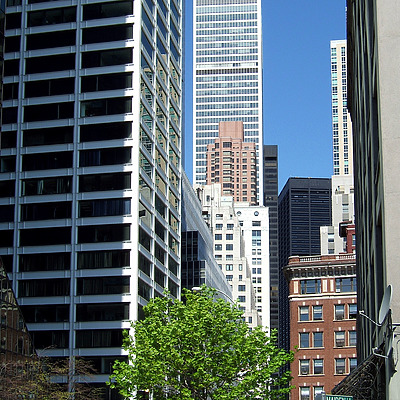 One Chase Manhattan Plaza by John Cahill