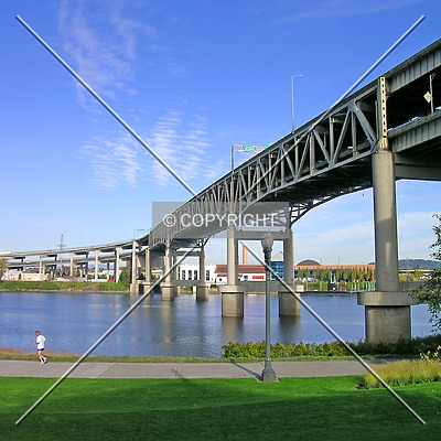 Marquam Bridge by Serdica