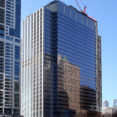 Blue Cross-Blue Shield Tower by Daniel Kieckhefer