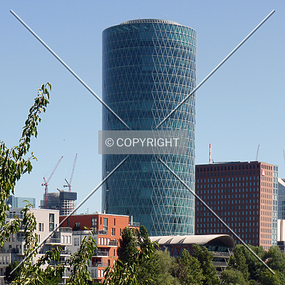 Westhafen Tower by Nephilim