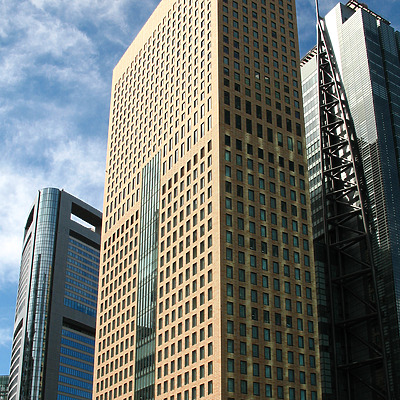 Royal Park Shiodome Tower by Kevin Hemphill