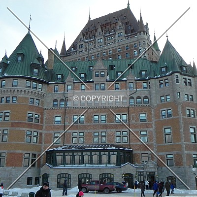 Le Château Frontenac by Florian Barbier