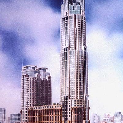 Tianjin International Trade Tower A by Martin & Huang