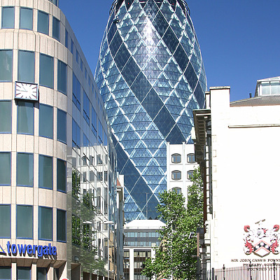 30 St Mary Axe by Tristram Compton