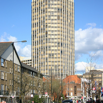 King's Reach Tower by Tristram Compton