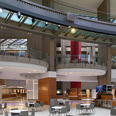 Detroit Marriott at the Renaissance Center by John W. Cahill
