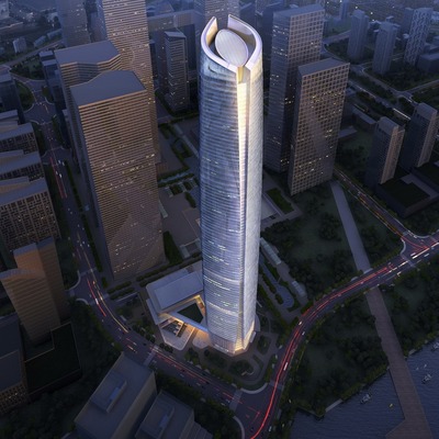Wuhan Center by East China Architectural Design & Research Institute Co. Ltd.