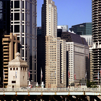 LaSalle-Wacker Building by Daniel Kieckhefer