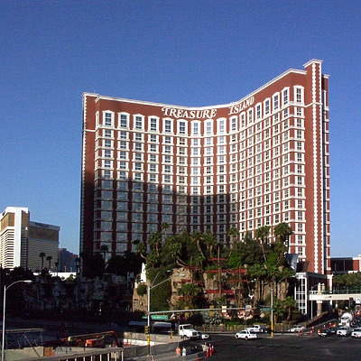 Treasure Island Hotel & Casino by Marshall Gerometta