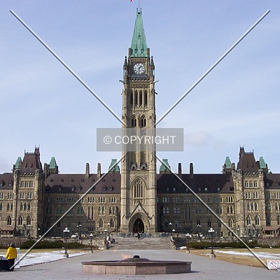 Parliament of Canada by Eric Blyth