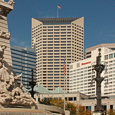 OneAmerica Tower by Ryan Hildebrand