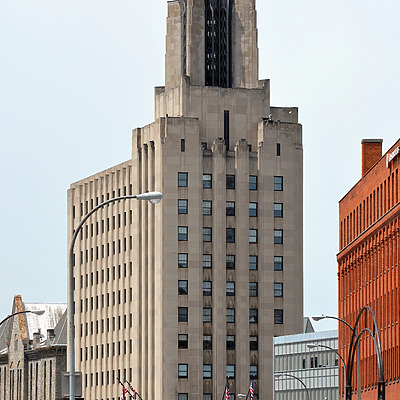 Times Square Building by John Cahill