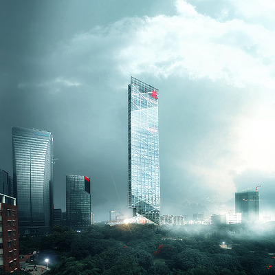 Hanking Center by Luxigon