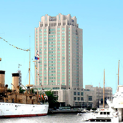 Hilton Philadelphia at Penn's Landing by John Cahill