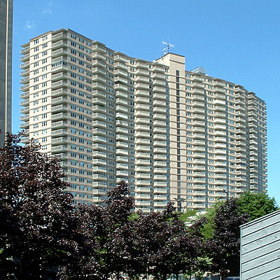 Mediterranean Towers West by John Cahill