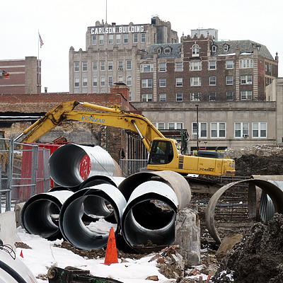 Sherman Plaza by Daniel Kieckhefer