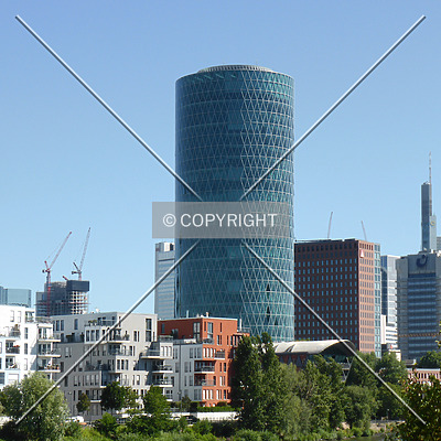 Westhafen Tower by Nephilim