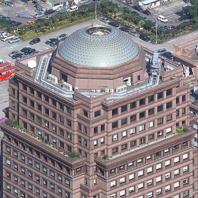 Cathay Financial Center by Michiel van Dijk