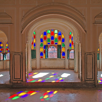 Hawa Mahal by John Bek