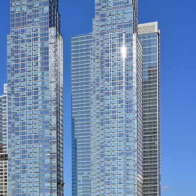 Silver Towers 1 by John W. Cahill