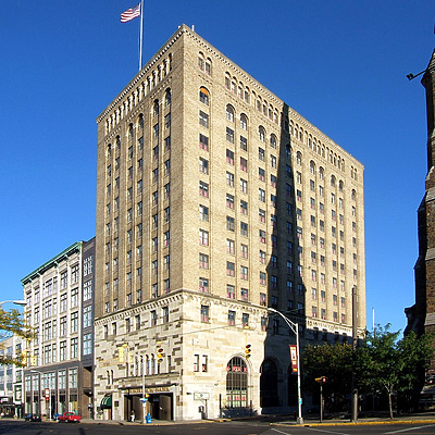 Adirondack Bank Building by John Cahill