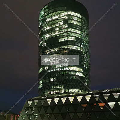 Westhafen Tower by Nephilim