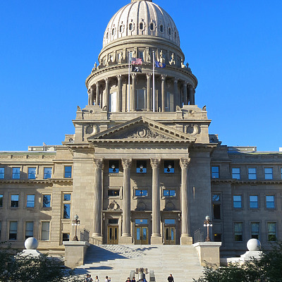 Idaho State Capitol by James Peacock