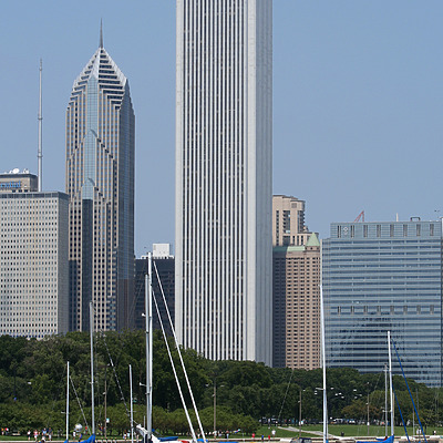 Aon Center by Michiel van Dijk