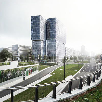 FAZ Tower by Eike Becker Architekten