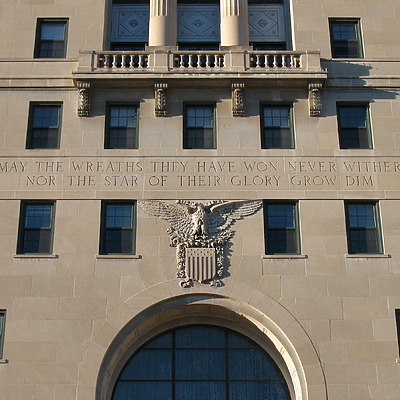 Veterans Memorial Building by James Peacock
