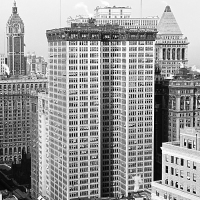 Adams Express Building by Detroit Publishing Co.